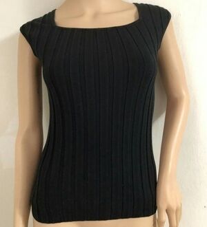 sweaterworks womens top size S silk blend